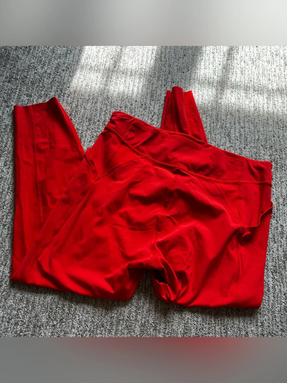 Janji Orange Groundwork Performance Leggings - Picture 2 of 5